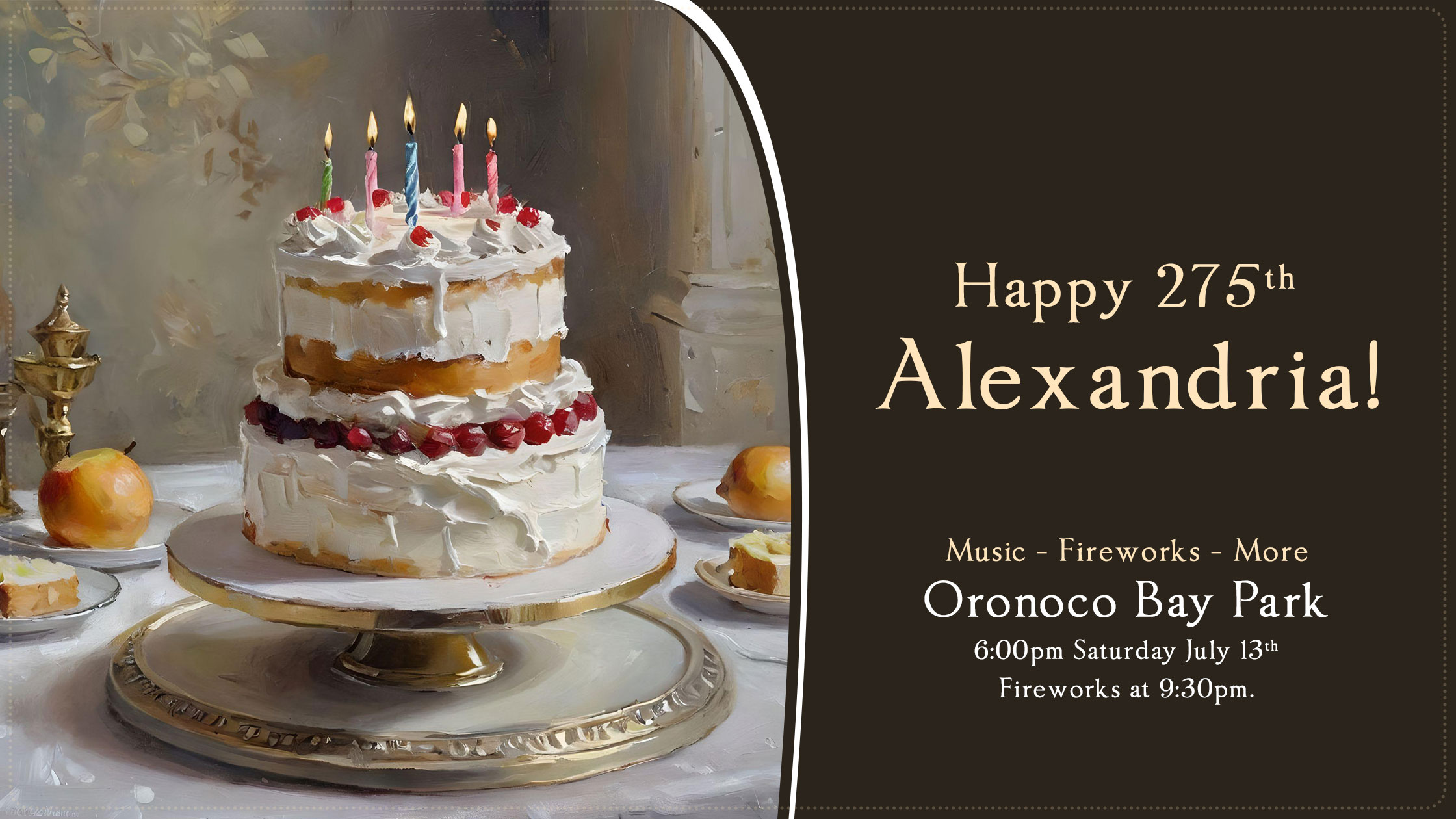 Alexandria's 275th Birthday